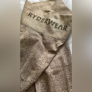 Ryderwear Textured Tan Leggings